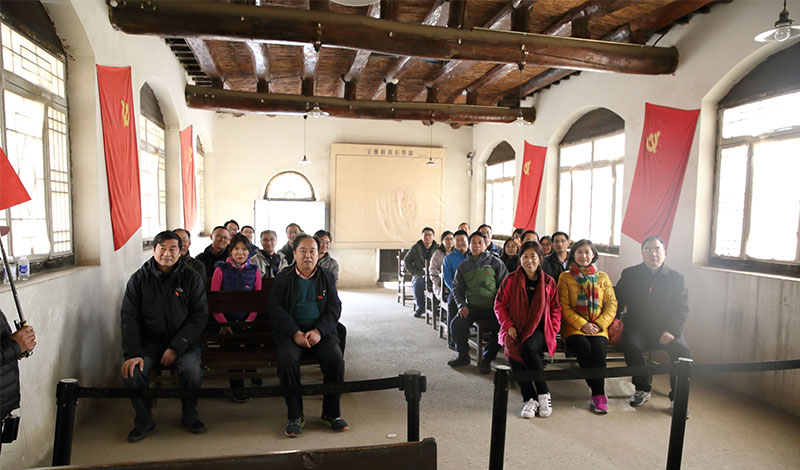 晶体所赴西柏坡、白洋淀红色革命教育基地接受